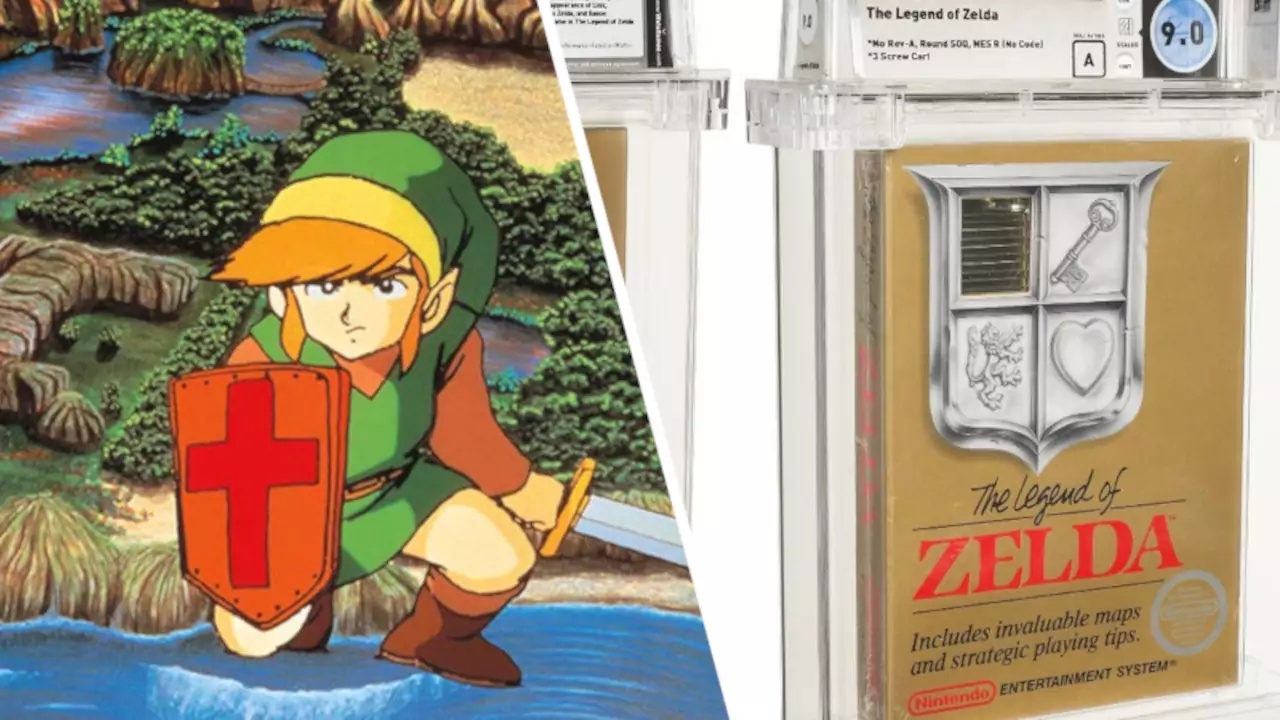 Encuentran The Legend of Zelda de NES cerrado y con un valor aproximado de medio millón de dólares