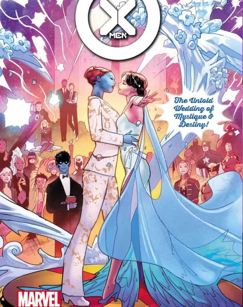 Los X-Men siempre han sido progre: Ahora nos dan la boda entre Mystique y Destiny