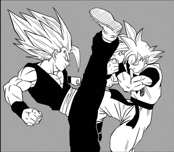 Gohan against Goku in Dragon Ball Super 102