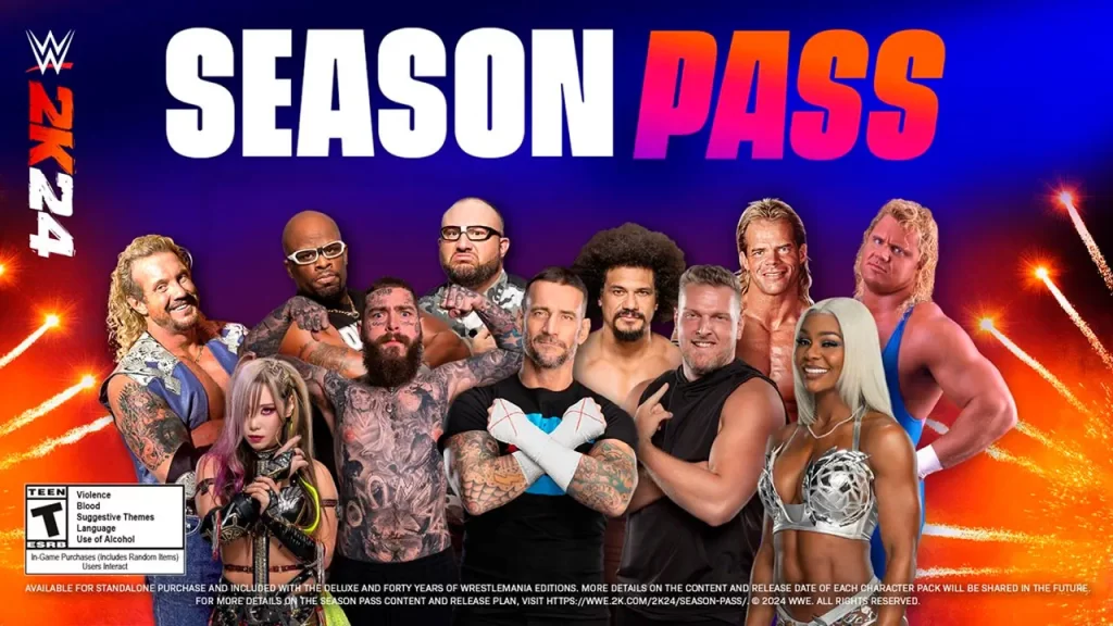 WWE 2K24 Season Pass CM Punk