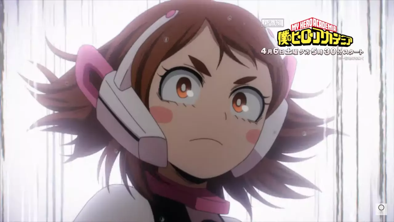 My Hero Academia promotes its return with a trailer dedicated to Ochaco and Toga