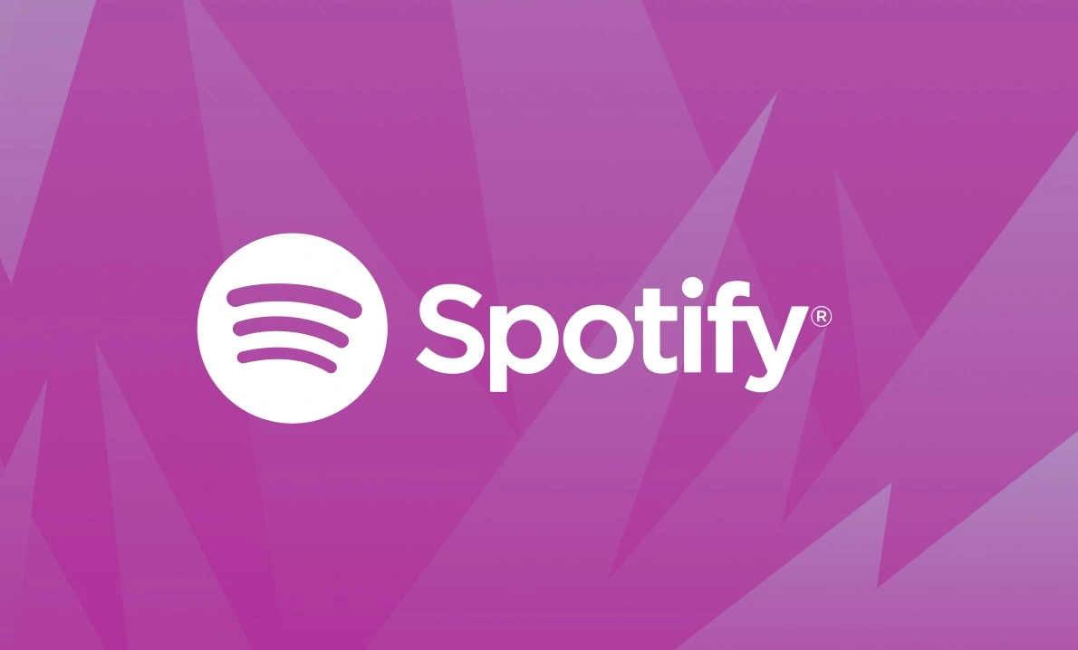 Spotify logo morado vieos musicales