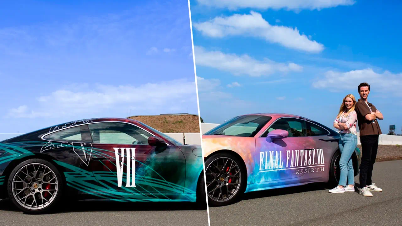 Final Fantasy VII colaboración Porsche