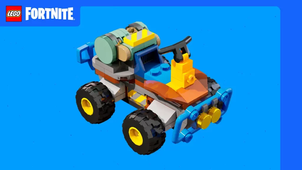 Vehículo de armado en Lego Fortnite