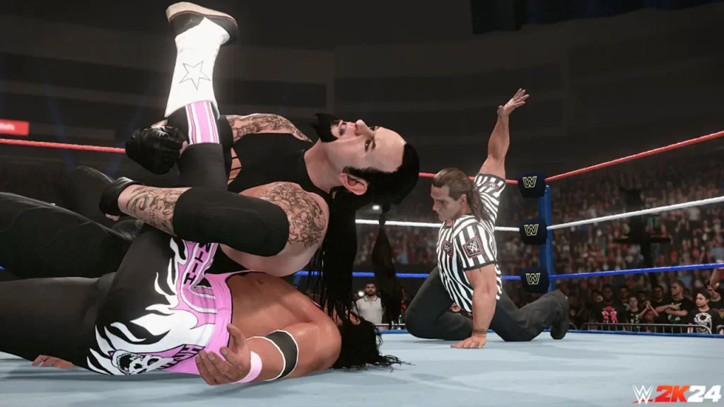 WWE 2K24 Undertaker vs Bret Hart