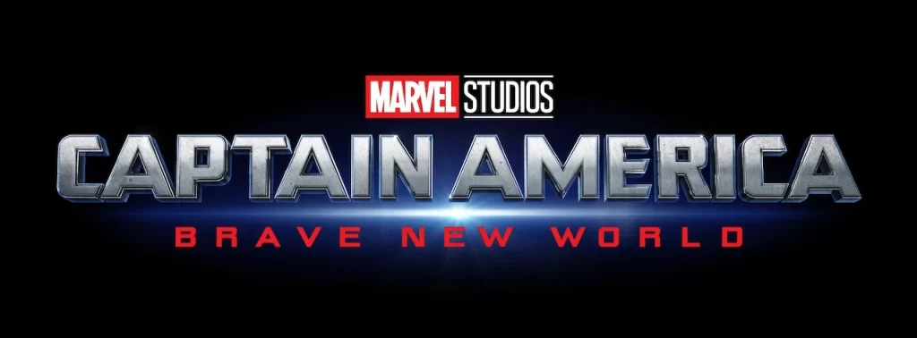 Captain America Brave New World logo
