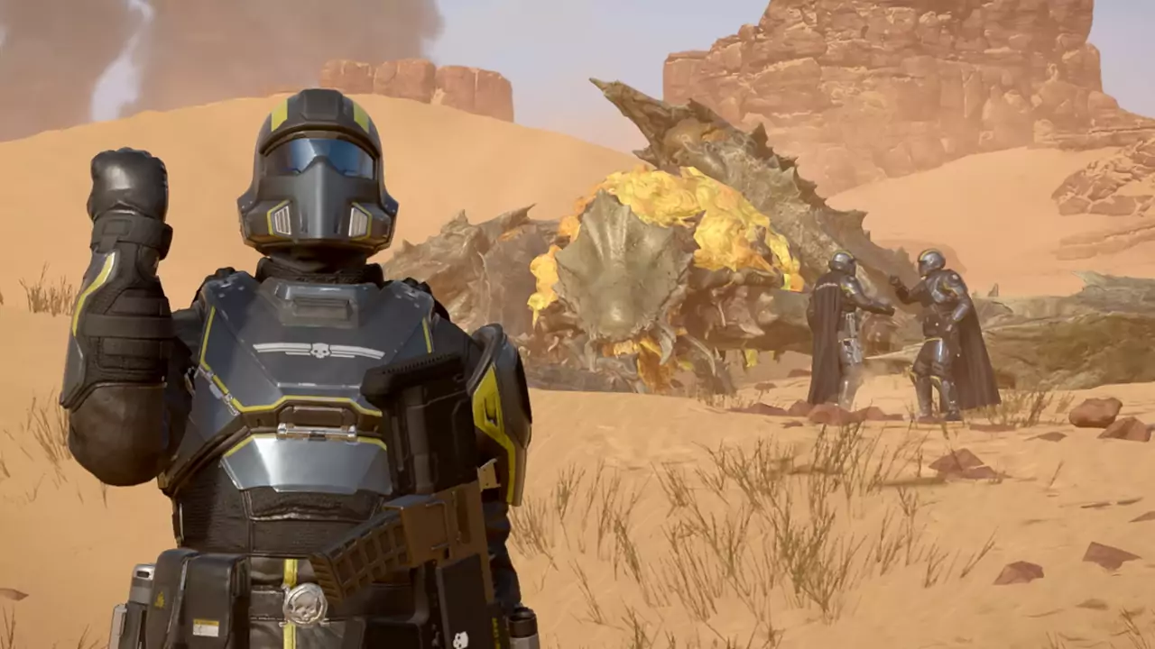 Get Helldivers II for free with the PlayStation Stars program