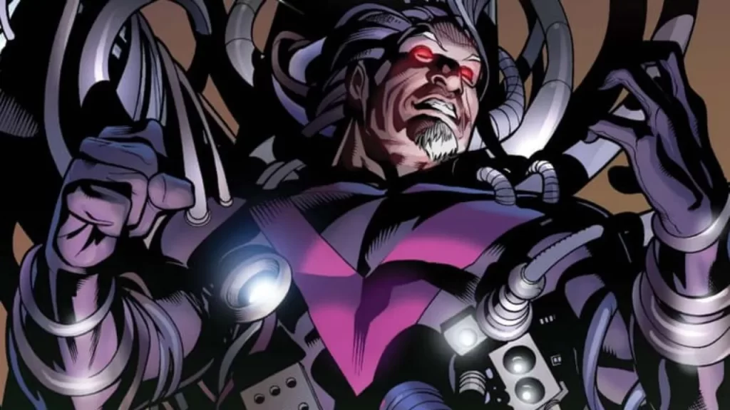 Bastion como aparece en los cómics de X-Men