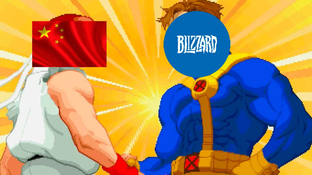 Blizzard vuelve a China