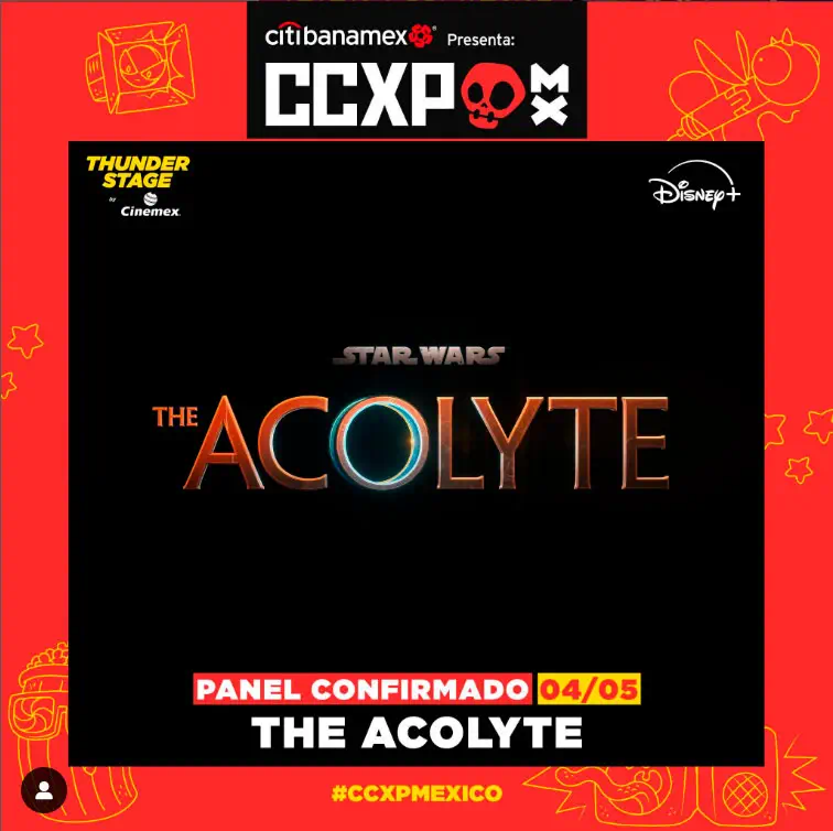 CCXP México 2024 Panel The Acolyte