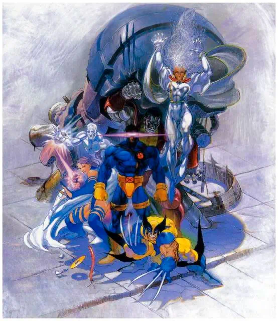 Ilustración X-Men Children of the Atom