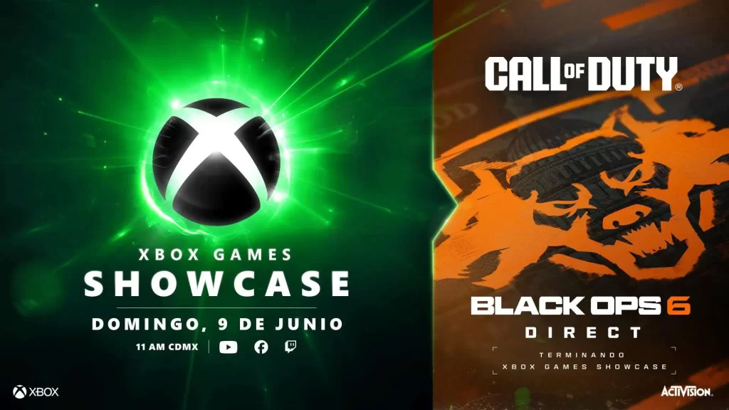 Black Ops 6 Direct 9 de junio con videojuegos de Xbox
