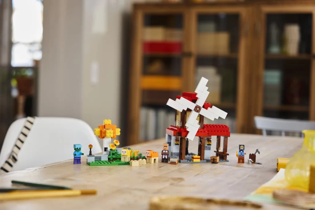 La Granja del molino de viento LEGO Minecraft sets 15 aniversario