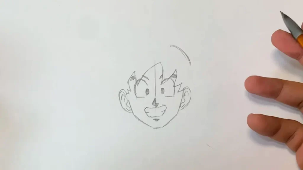 Como dibujar a Goku de Dragon Ball - Canal Dibujando con Rolando