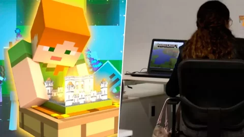Minecraft 15 aniversario experiencia Google