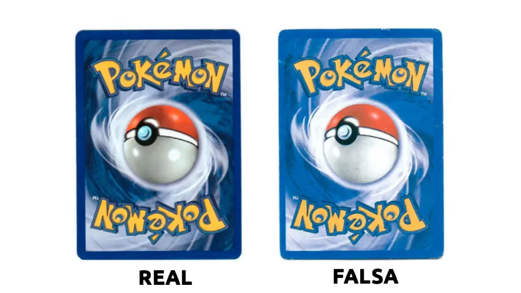 Pokémon TCG cartas falsas, cómo identificarlas