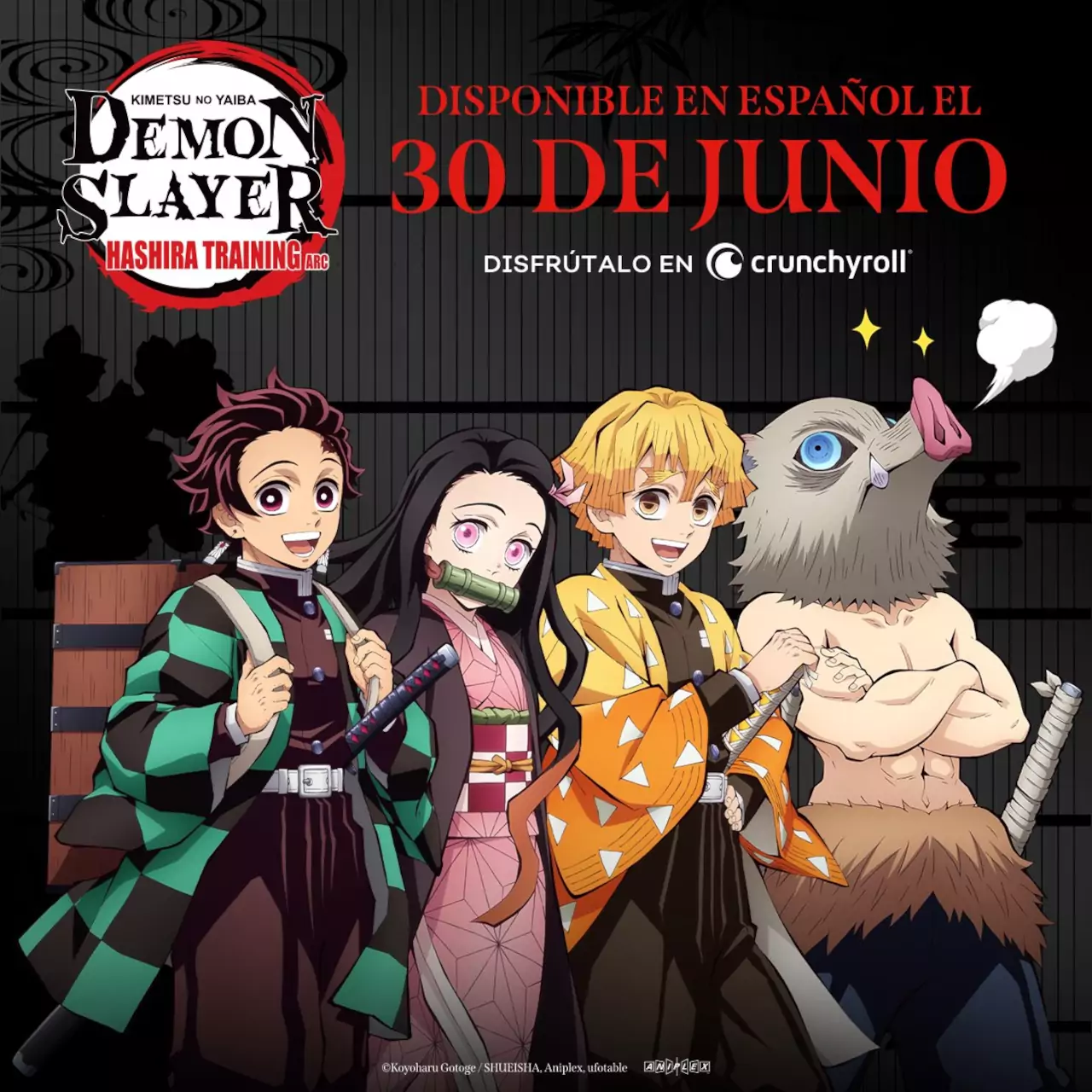 Demon Slayer: Crunchyroll announces the premiere of the fourth season dubbing