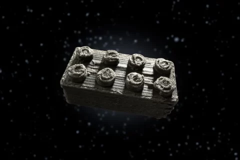 LEGO polvo de un meteorito