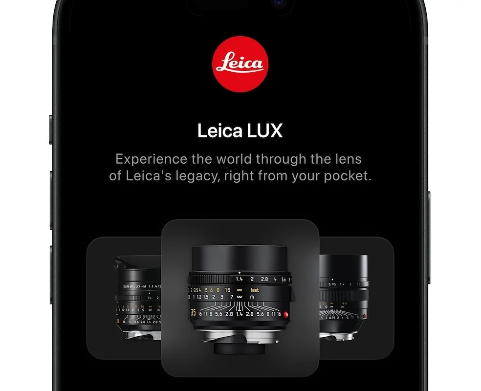 Leica LUX iPhone App Store