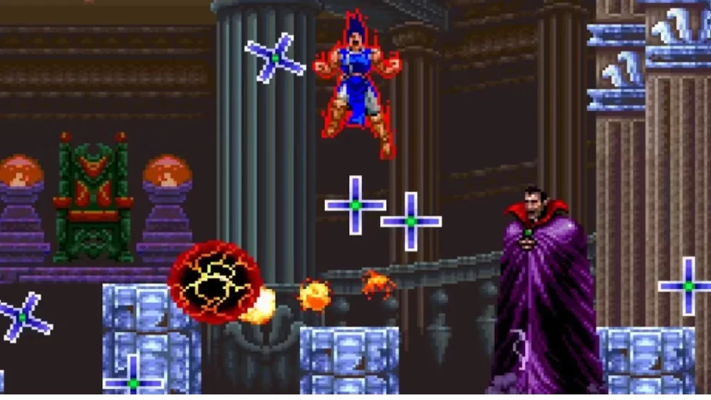 Dracula en Castlevania Dracula x es de los peores jefes en videojuegos