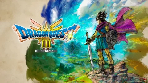 Dragon Quest III HD-2D Remake key art