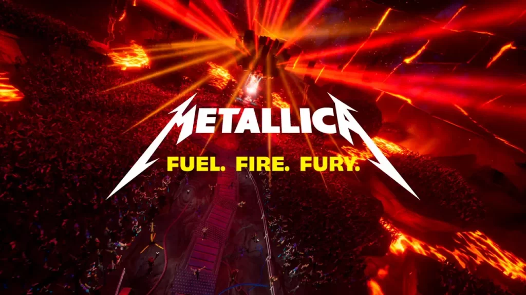 Metallica: Fuel. Fire. Fury, horarios en Fortnite