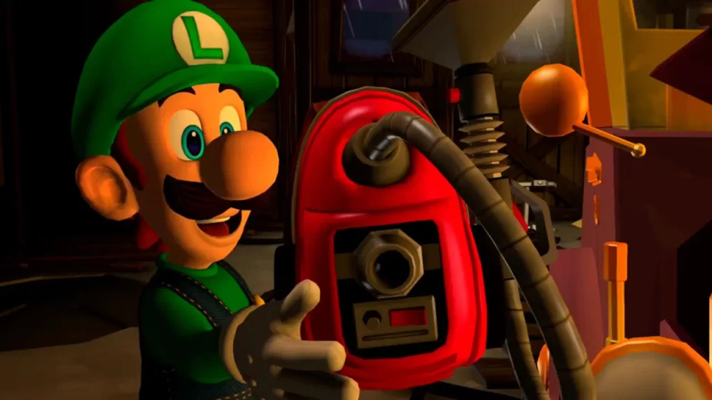 Luigi's Mansion 2 HD - aspiradora