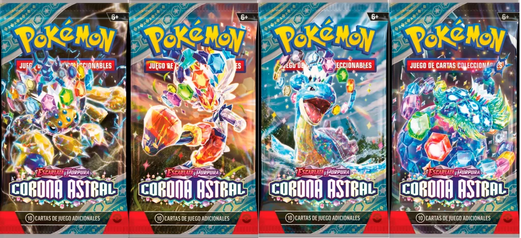 Pokémon TCG: Escarlata y Púrpura Corona Astral - Sobres