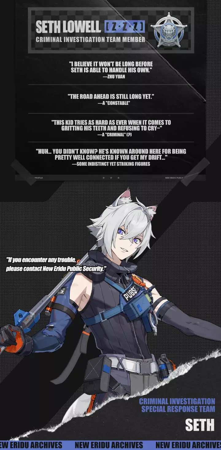 Zenless Zone Zero also caters to furries, presents its first police cat