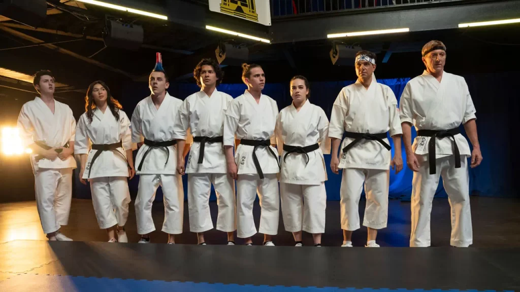 The Miyagi Do team was formed in Cobra Kai