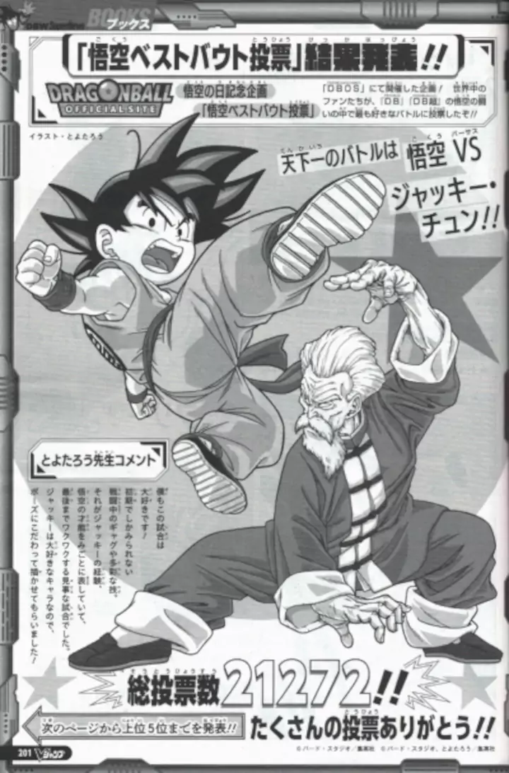 Dragon Ball: Toyotaro illustrated with his touch one of the most exciting duels of the Martial Arts Tournament