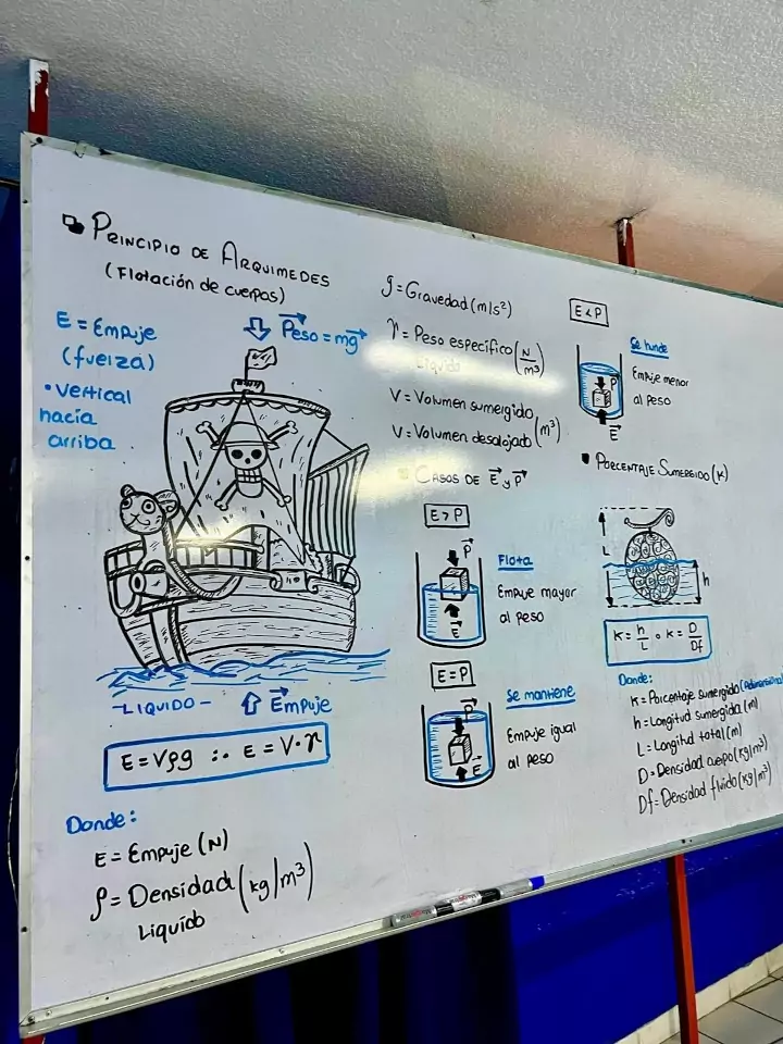 Mexican professor uses One Piece to teach physics