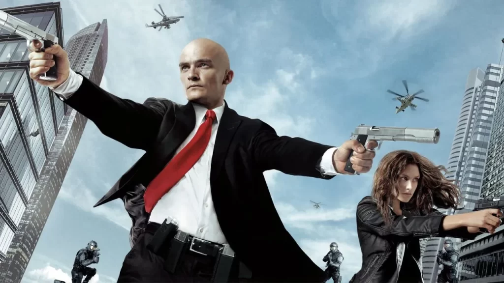 The Hitman in this movie is nothing like the one in the video games