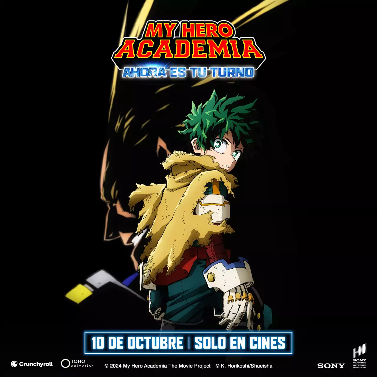 My Hero Academia: Now It's Your Turn will arrive in LATAM theaters from Crunchyroll