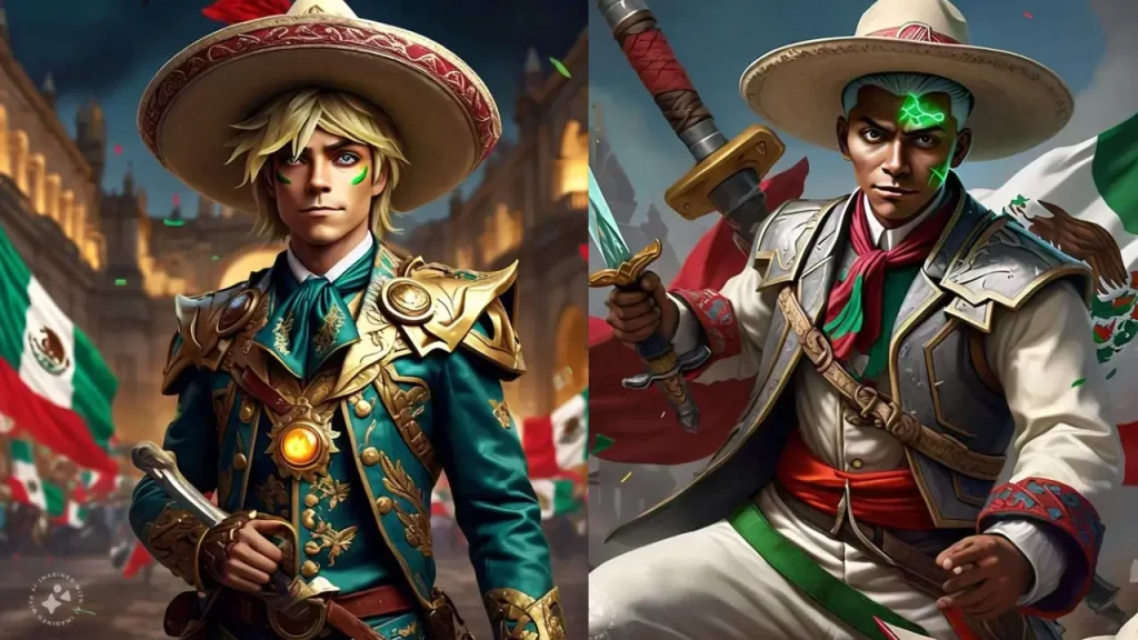 This is what League of Legends champions would look like on Mexican Independence Day, according to Meta IA