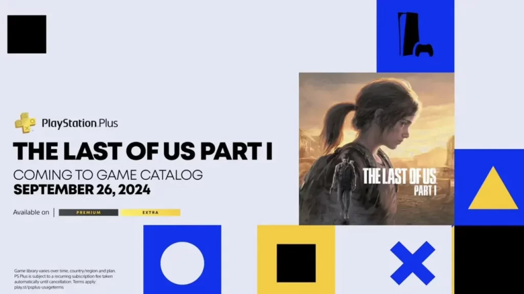 The Last of Us Part I available on PlayStation Plus