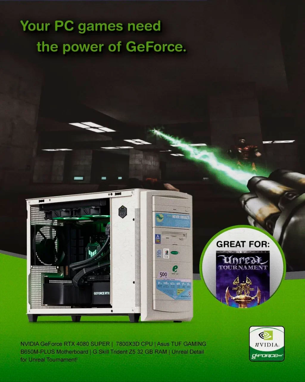 NVIDIA celebrates its GeForce 256