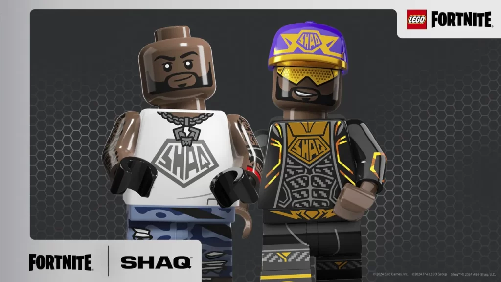 Shaquille O'Neal Collaboration with Fortnite Skin Lego