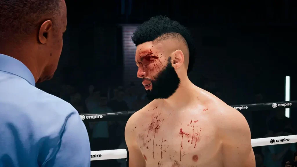 Undisputed, beaten boxer