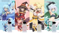 KonoSuba tendrá su línea de perfumes basados en sus personajes