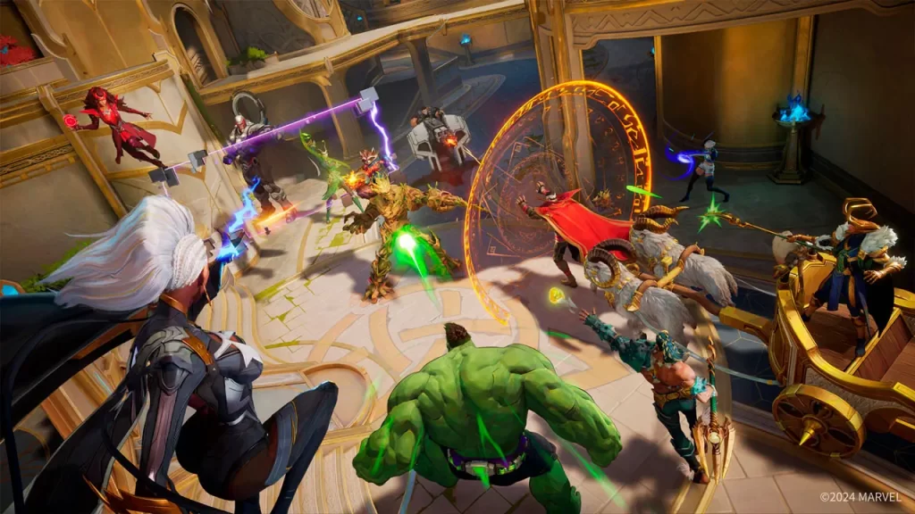 Marvel Rivals, personajes a punto de pelear