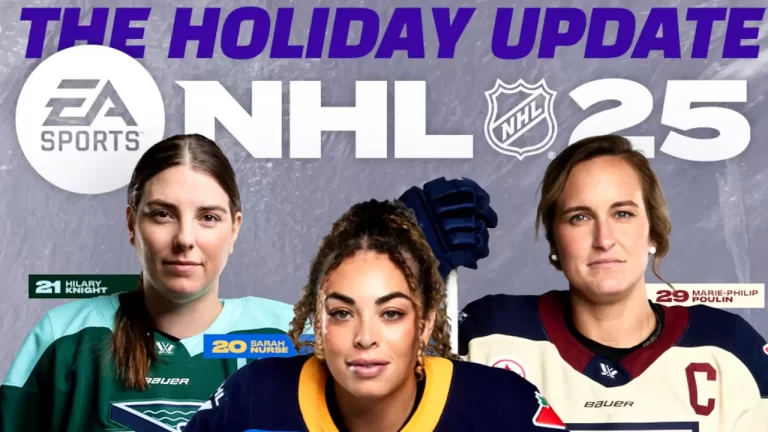 EA Sports NHL 25 se pone de manteles largos con la llegada de la Professional Women’s Hockey League