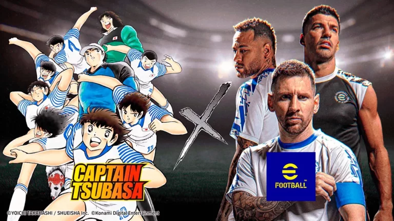 eFootball tendrá su colaboración con Captain Tsubasa