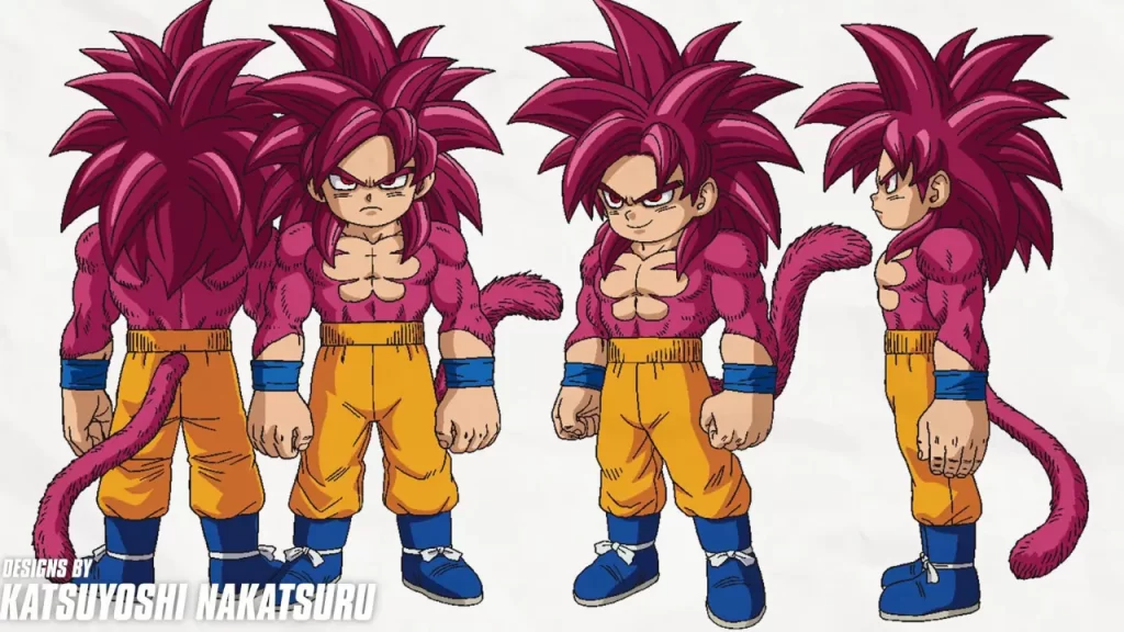 Dragon Ball Daima revela el diseño de personaje del Super Saiyajin 4