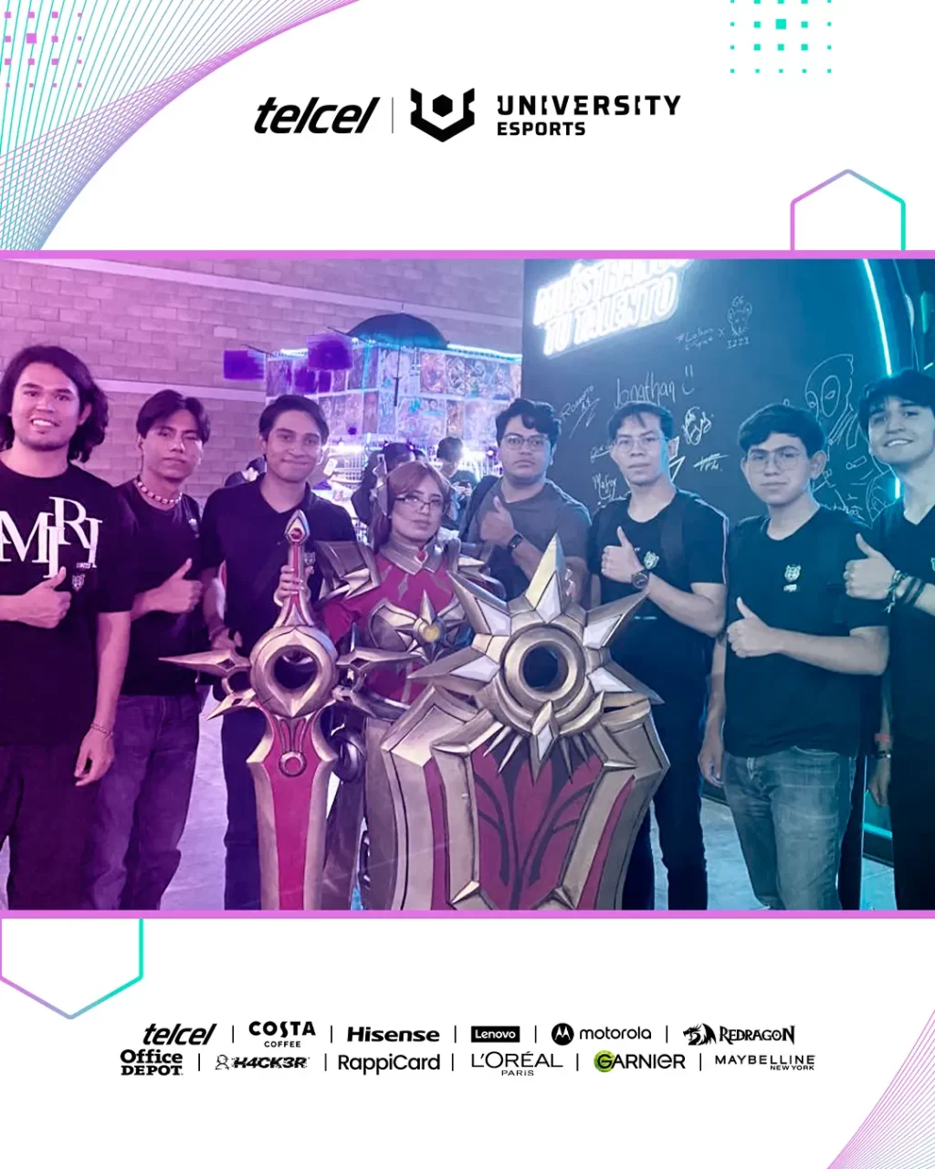 Telcel University Esports: 188 embajadores impulsaron los esports en su primera temporada