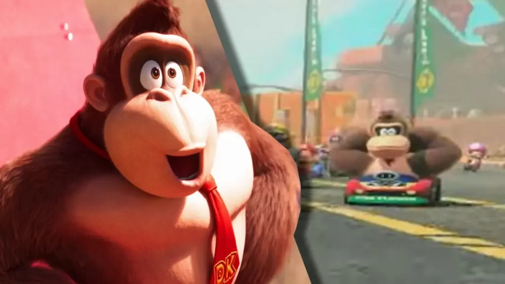 Rediseño de Donkey Kong en Mario Kart 9