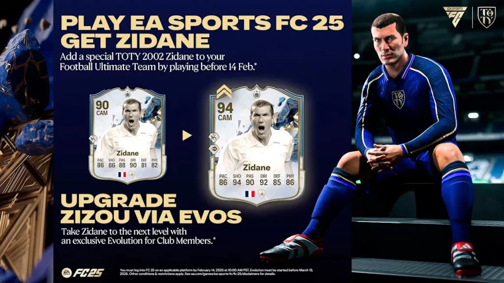 Zidane TOTY en EA Sports FC 25