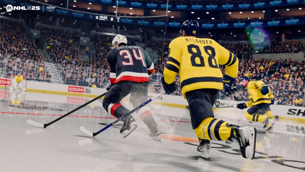 EA Sports NHL 25 celebra el 4 Nations Face-Off con fin de semana gratuito