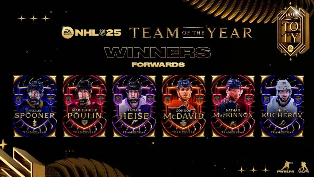 EA Sports NHL 25 TOTY