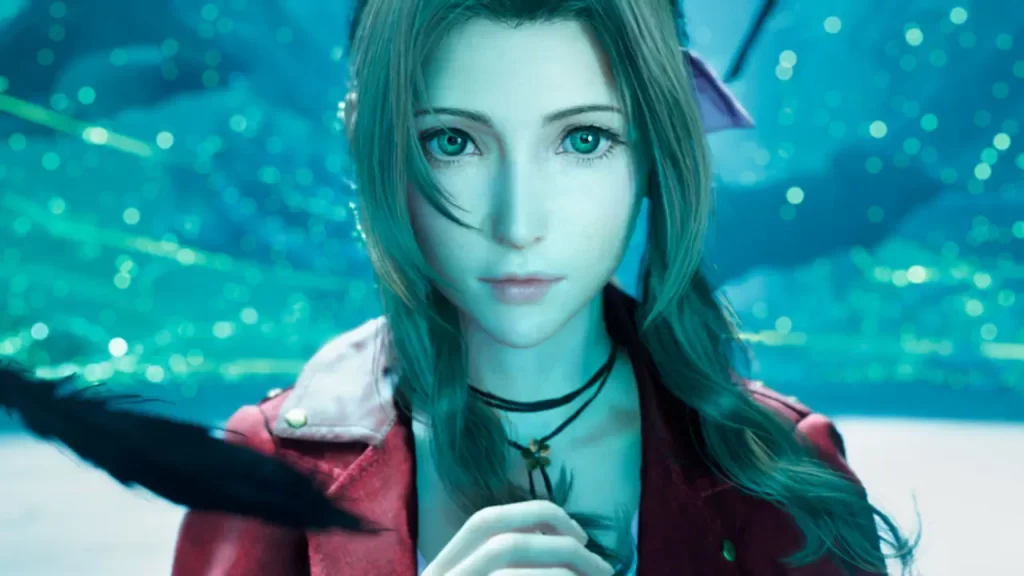 Aerith en Final Fantasy VII: Rebirth en su versión de PC